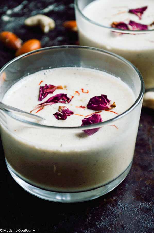 vegan thandai