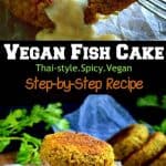 Thai vegan fish cake, #vegan #healthy