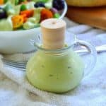 Creamy avocado dressing