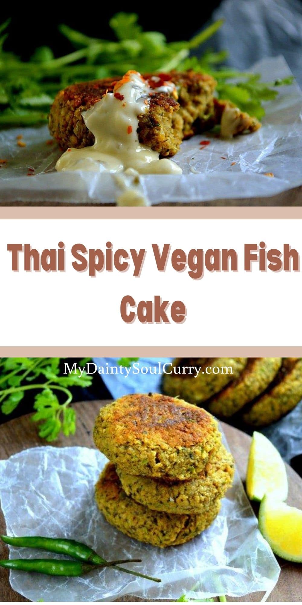 Thai Spicy Vegan Fish Cake