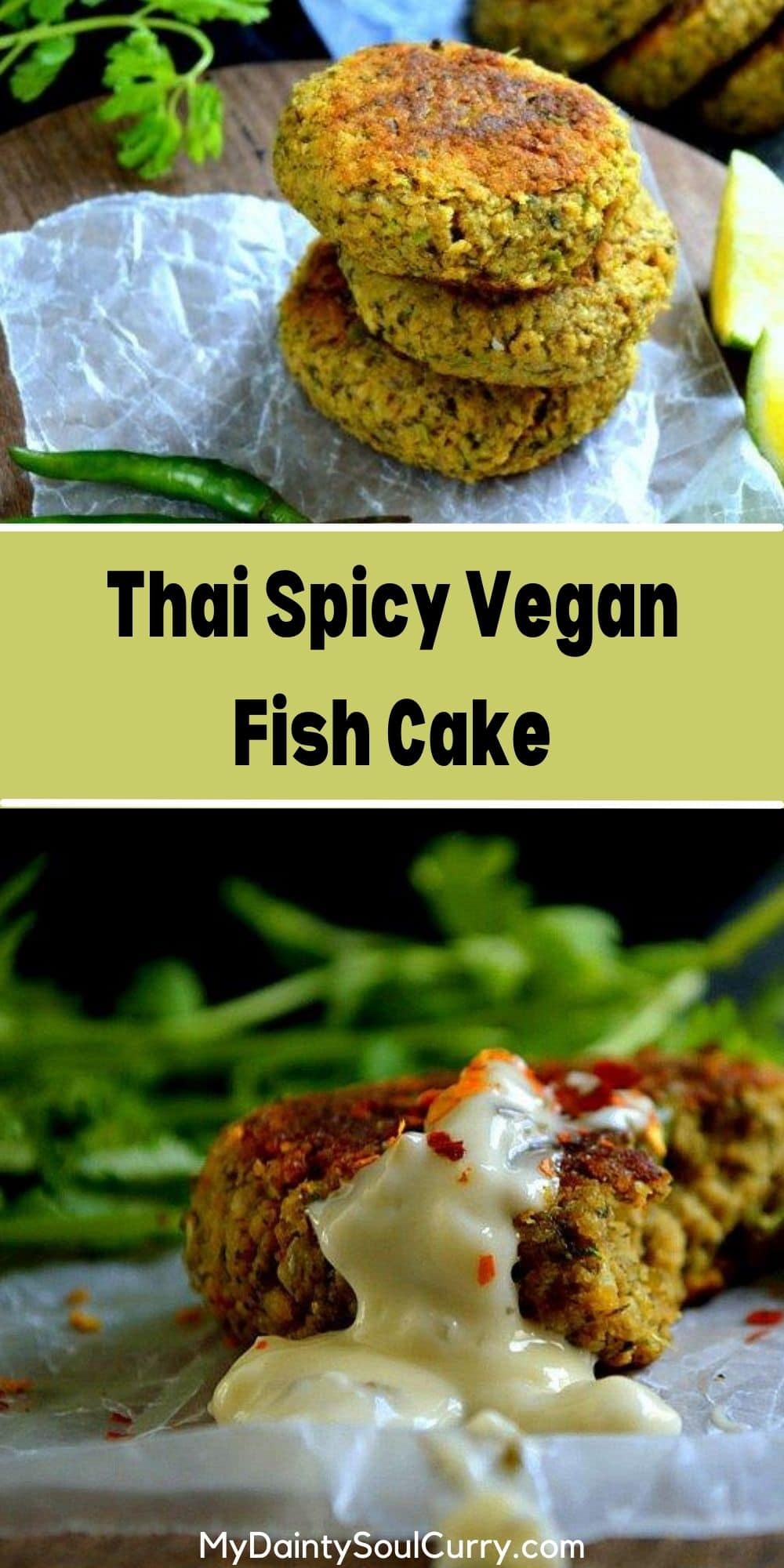 Thai Spicy Vegan Fish Cake