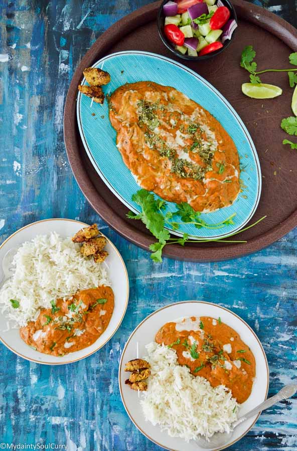 vegan seitan tikka masala