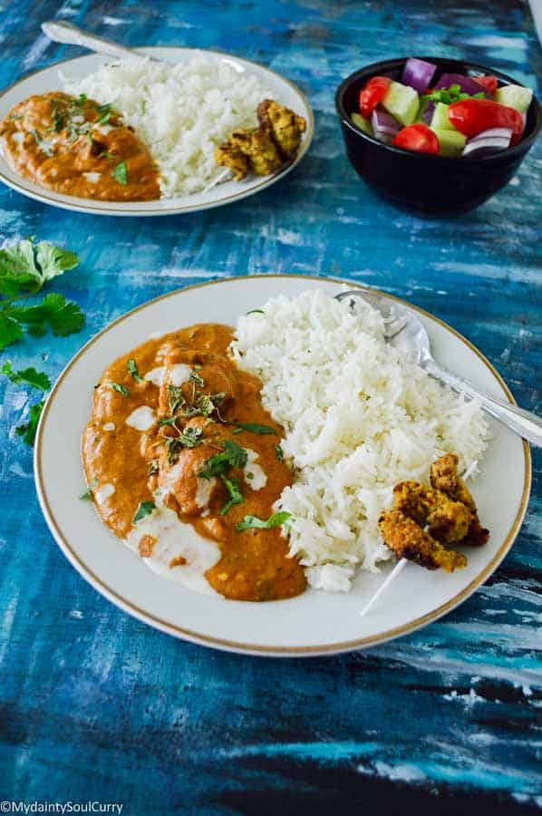 vegan seitan tikka masala