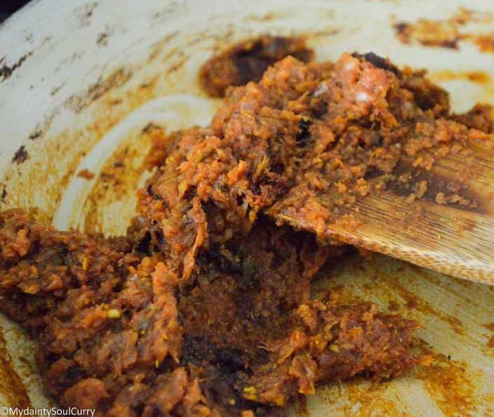 Indian curry paste