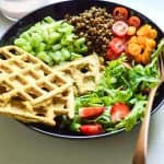 Masala Waffle Salad