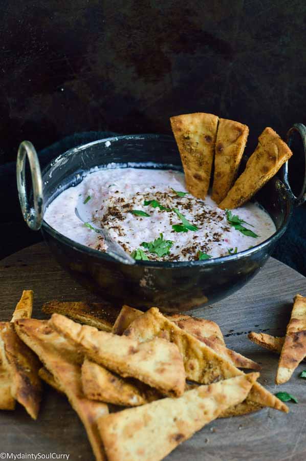 Radish raita