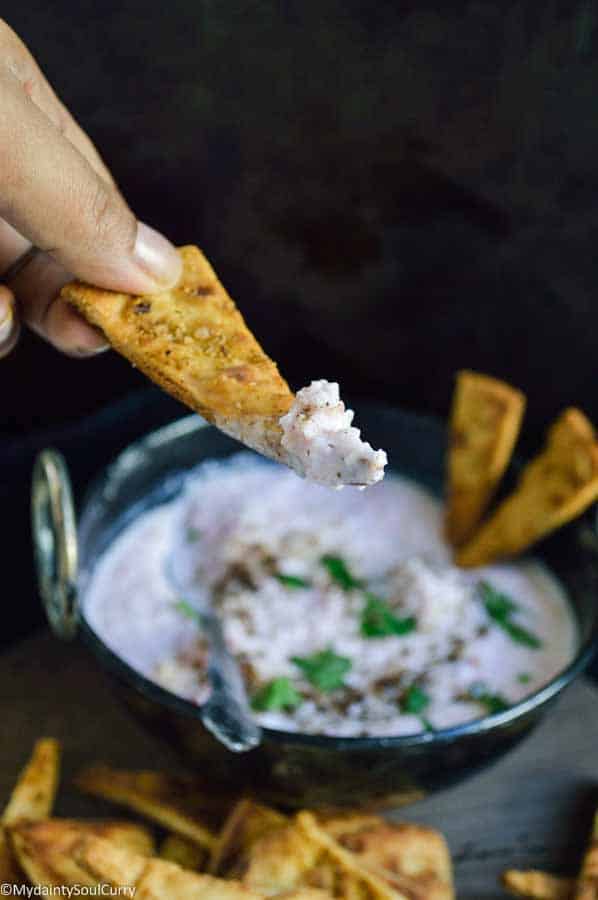 Radish raita