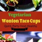 wonton taco cup