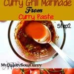 Easy curry balsamic marinade from curry paste #easy #marinade #vegan