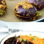 Spice stuffed baby eggplant Indian style #vegan #healthy