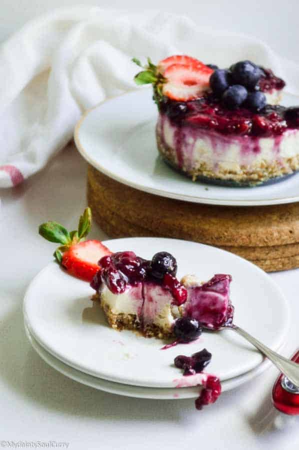 4th of July VEGAN Cheesecake Recipe