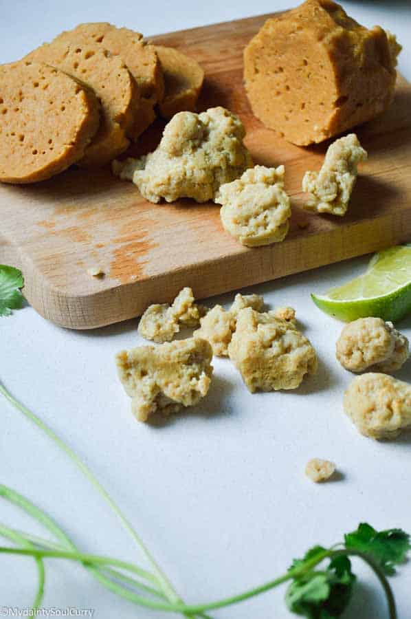 Easiest Chicken Style Seitan vegan Recipe