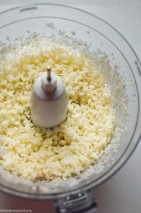 cauliflower rice in food processor