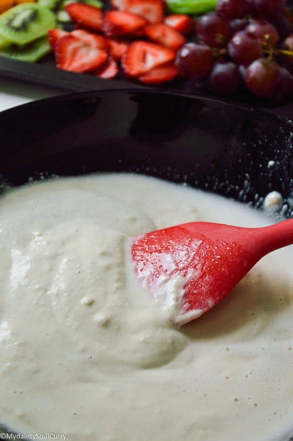 No Bake Vegan Fruit Tart with Aquafaba Cream