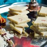 quick sugar free vegan cashew katli