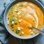 Creamy Vegan Fall Vegetable Curry Soup