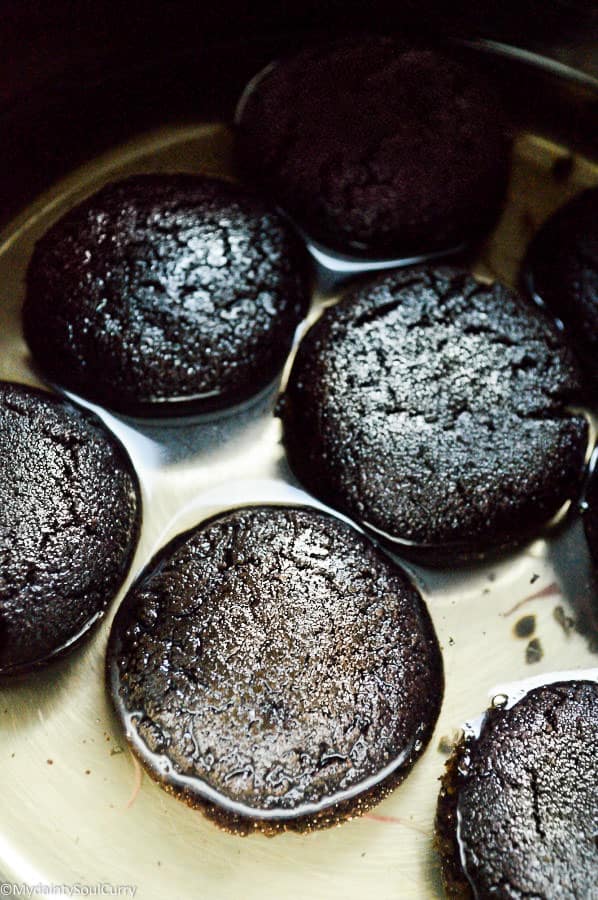 baked low-carb sugar-free kala jamun