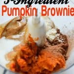 Low-carb Vegan Thanksgiving Pumpkin Brownie #vegan #healthy