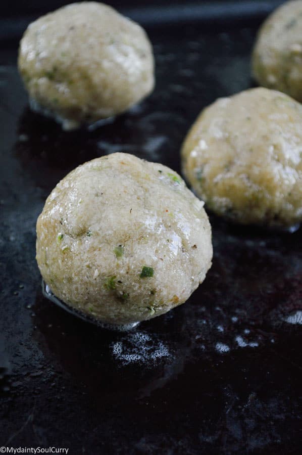 low-carb baked kachori