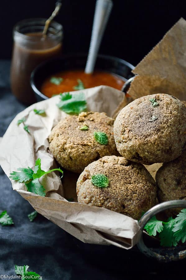 low-carb baked kachori