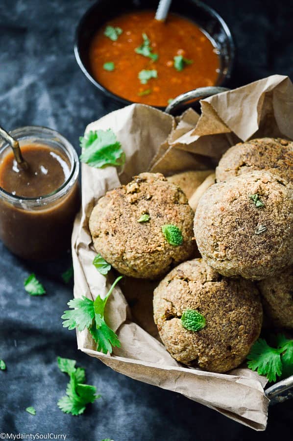 low-carb baked kachori