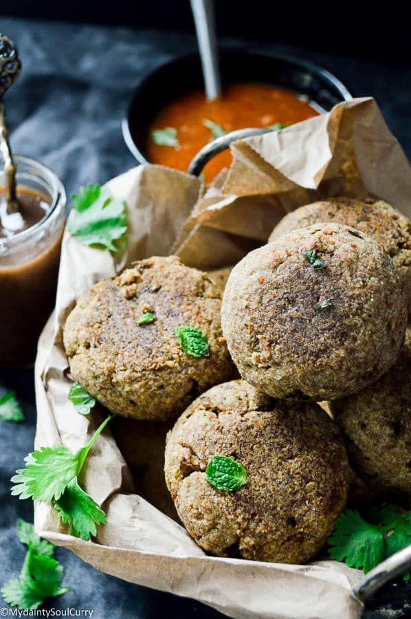 low-carb baked kachori