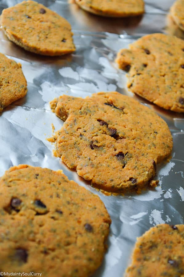 vegan Keto pumpkin cookies