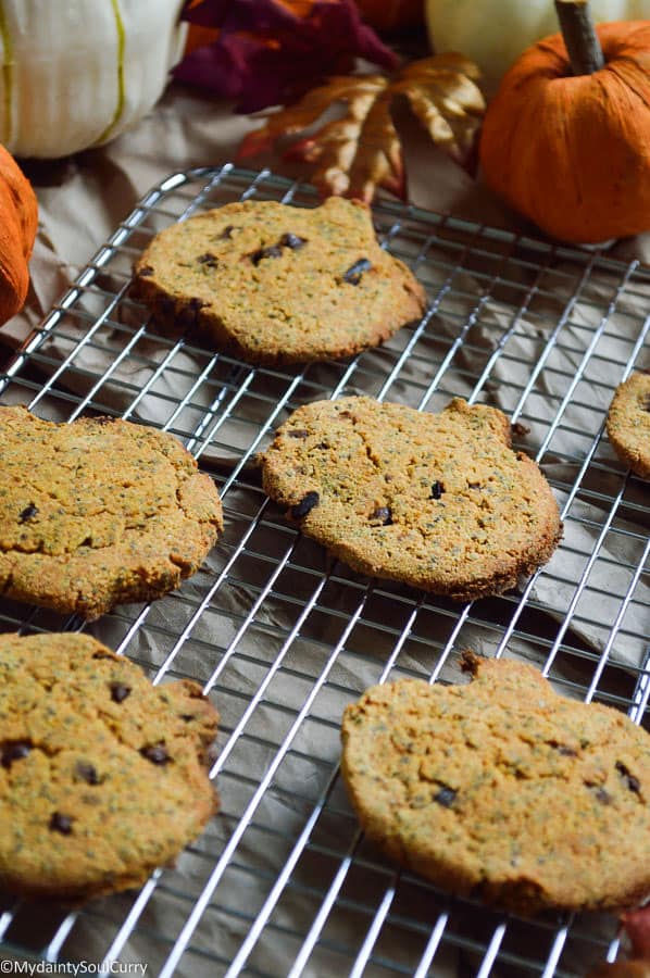 vegan Keto pumpkin cookies