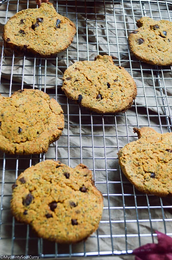 vegan Keto pumpkin cookies