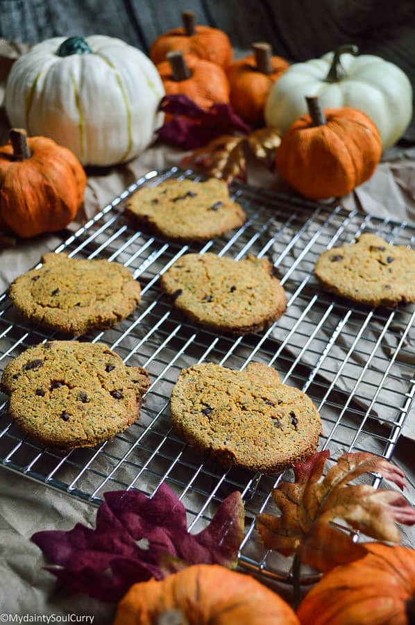 vegan Keto pumpkin cookies