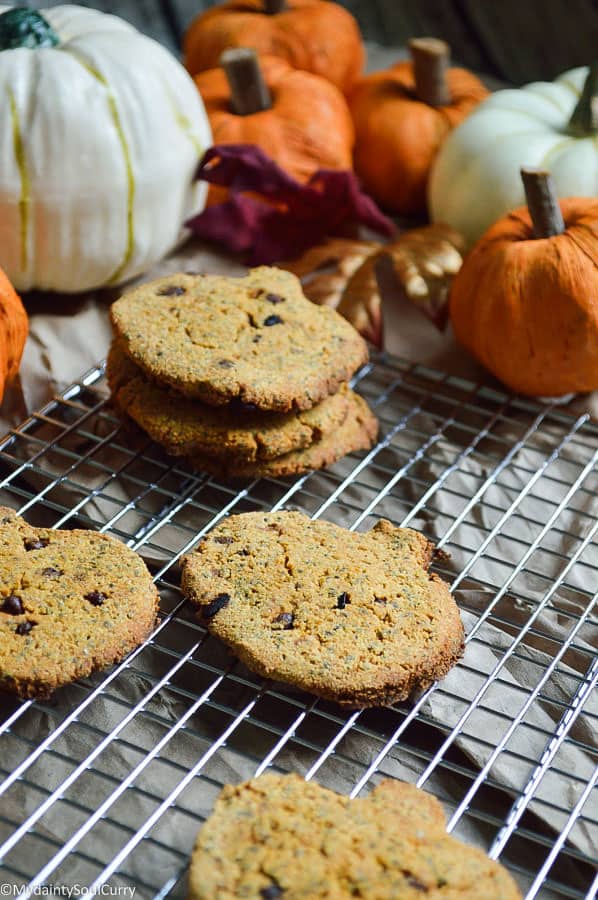 vegan keto pumpkin cookies