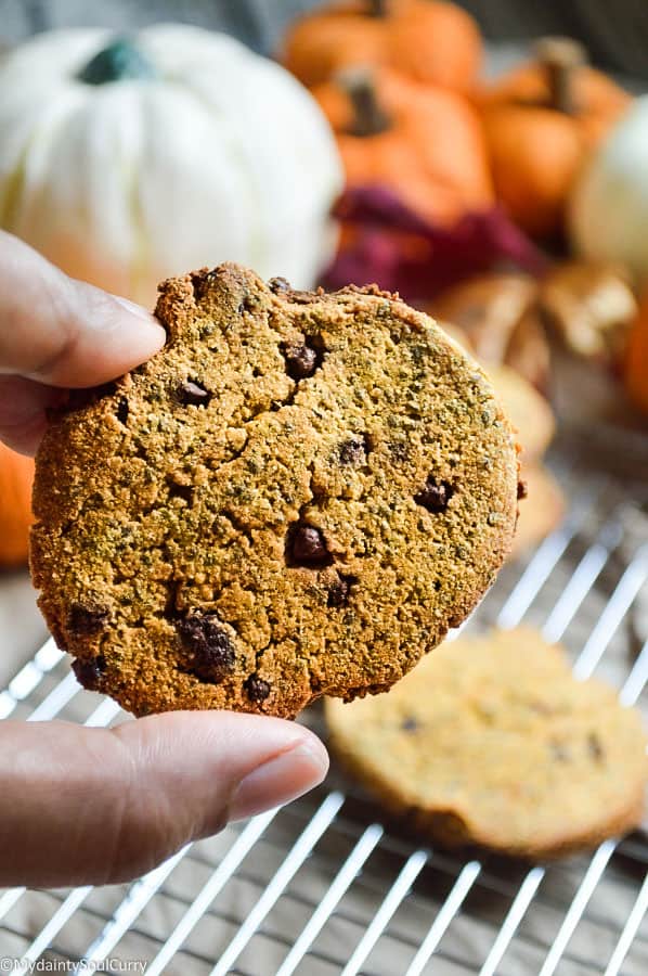 vegan Keto pumpkin cookies