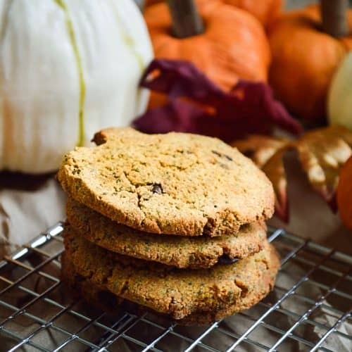 vegan Keto pumpkin cookies