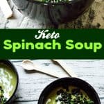 keto spinach kadhi #vegan #keto #low-carb