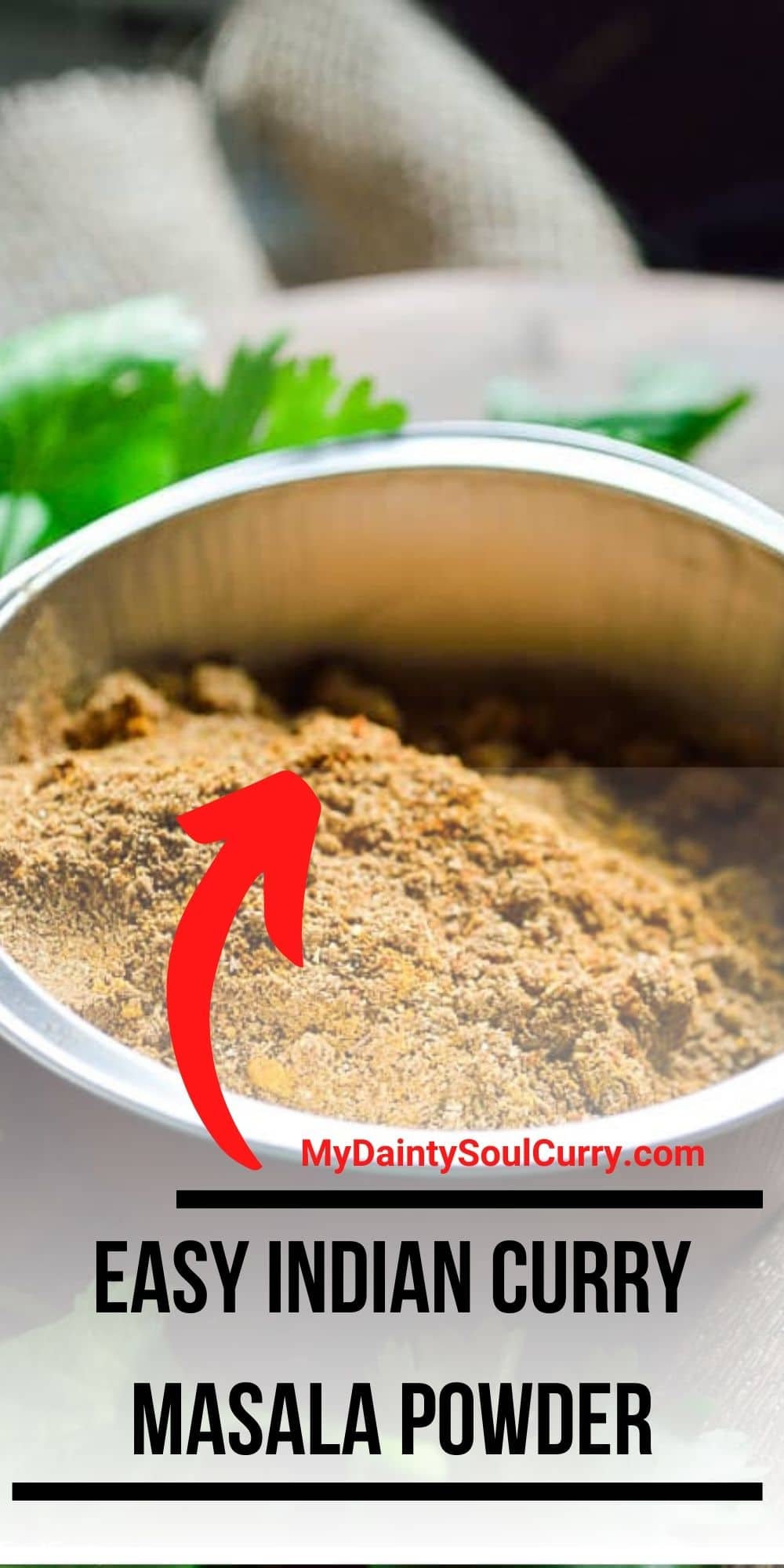Easy Indian Curry Masala Powder My Dainty Soul Curry