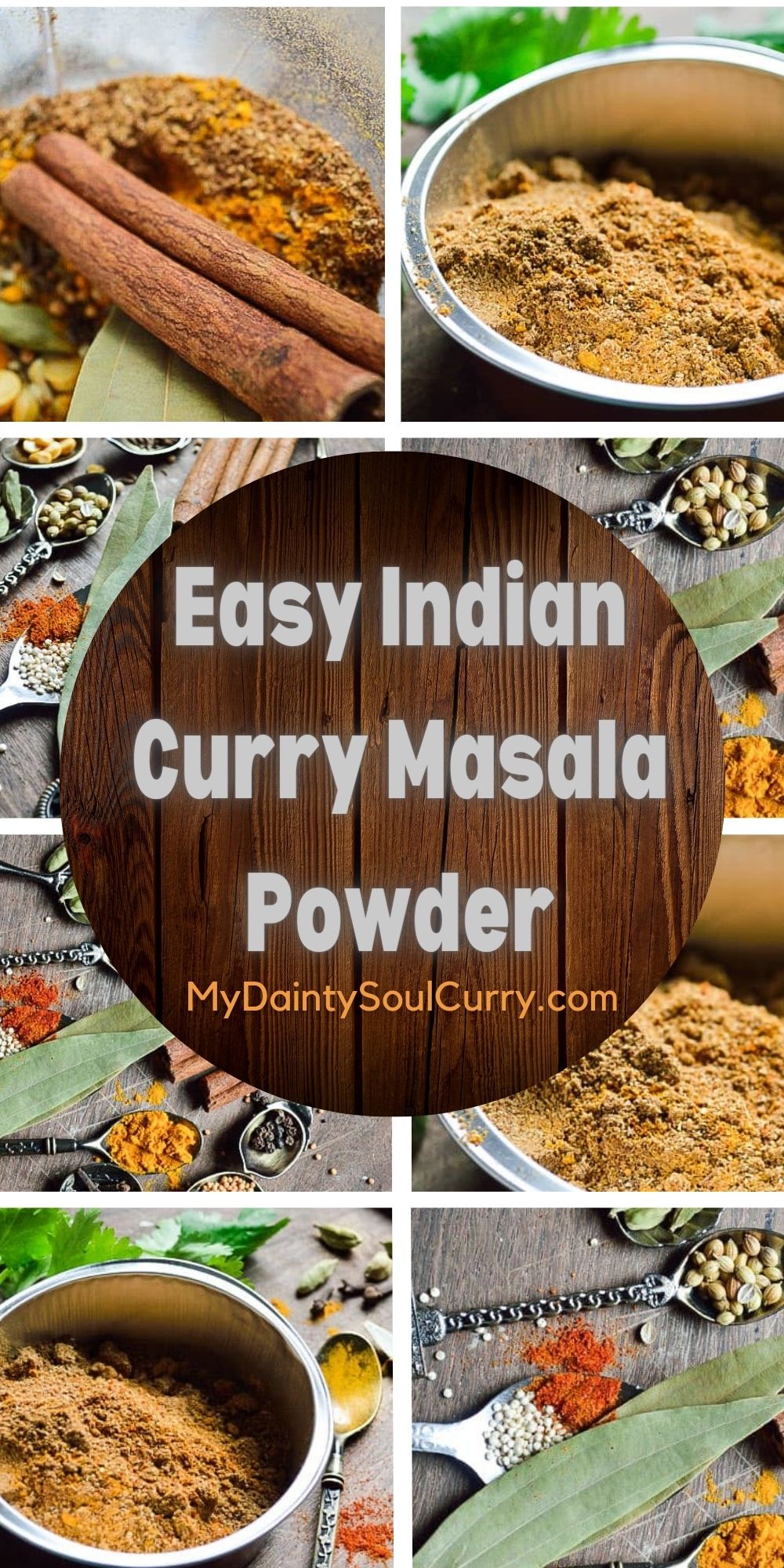 Easy Indian Curry Masala Powder My Dainty Soul Curry