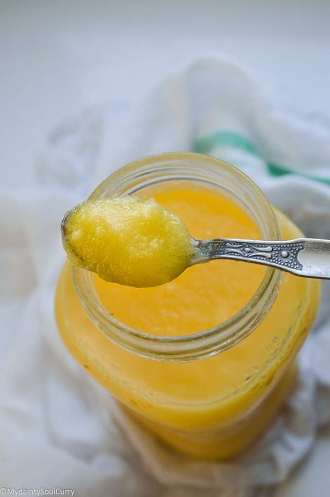 Easy probiotic kefir cultured ghee