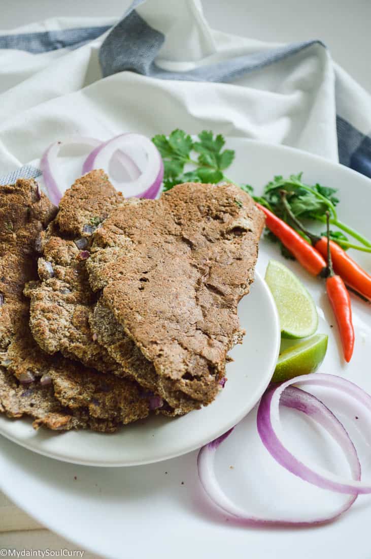 keto flax paratha