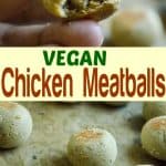 vegan chicken meatballs #vegan #yum