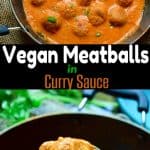 vegan chicken meatballs #vegan #yum