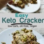 Easy keto crackers