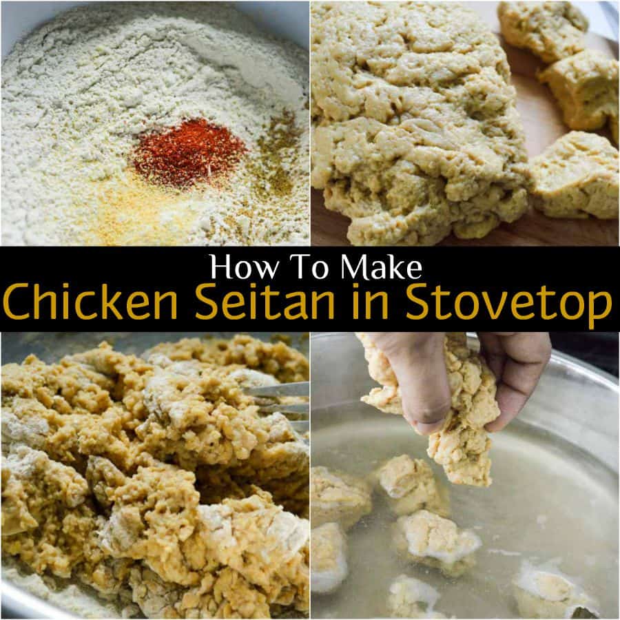 how to make seitan chicken in stovetop