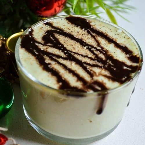 vegan keto eggnog