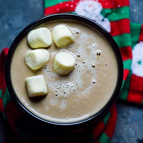 Vegan Keto Gingerbread Latte