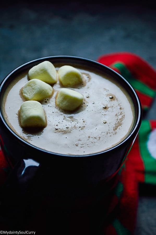 Vegan Keto Gingerbread Latte