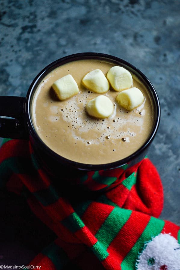 Vegan Keto Gingerbread Latte