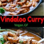 #vindaloo curry made vegan with soy curls and in instant pot #veganrecipes #indiancurries #curryrecipe #vegan