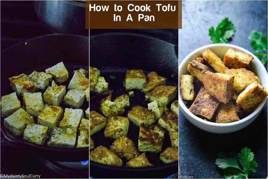 How to cook tofu in a pan