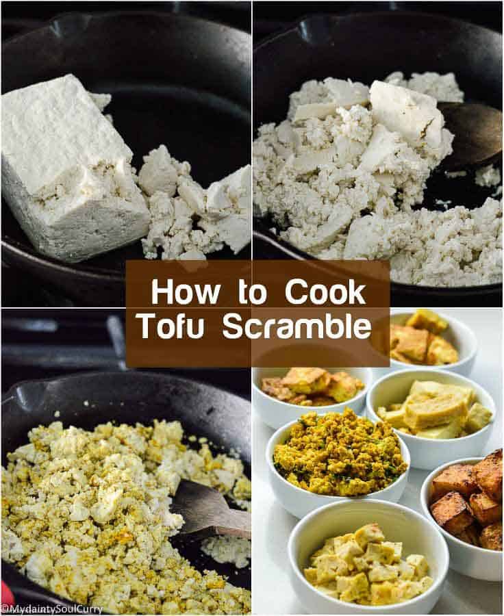 How to cook tofu scramble