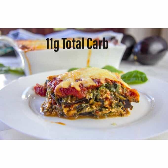 keto eggplant lasagna